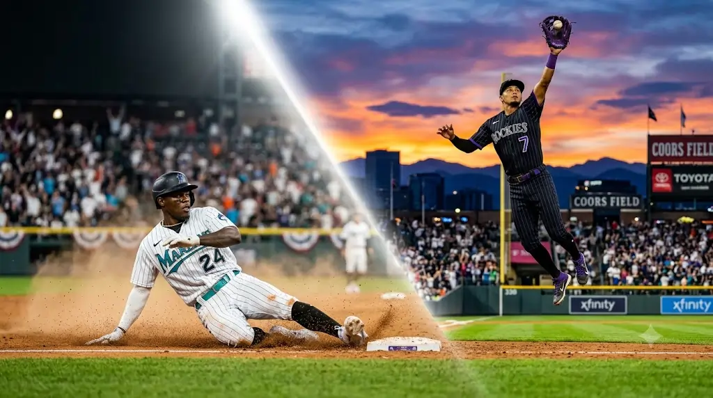 Miami Marlins vs Colorado Rockies