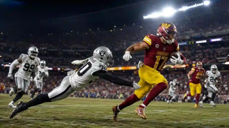 Las Vegas Raiders vs Washington Commanders Match Player Stats