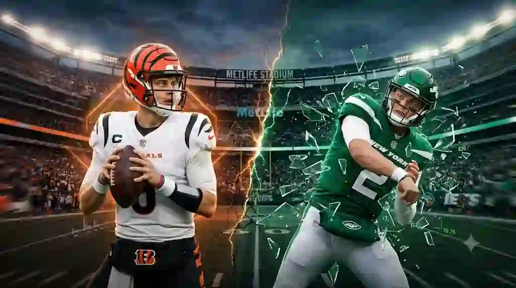 New York Jets vs Bengals Match Player Stats