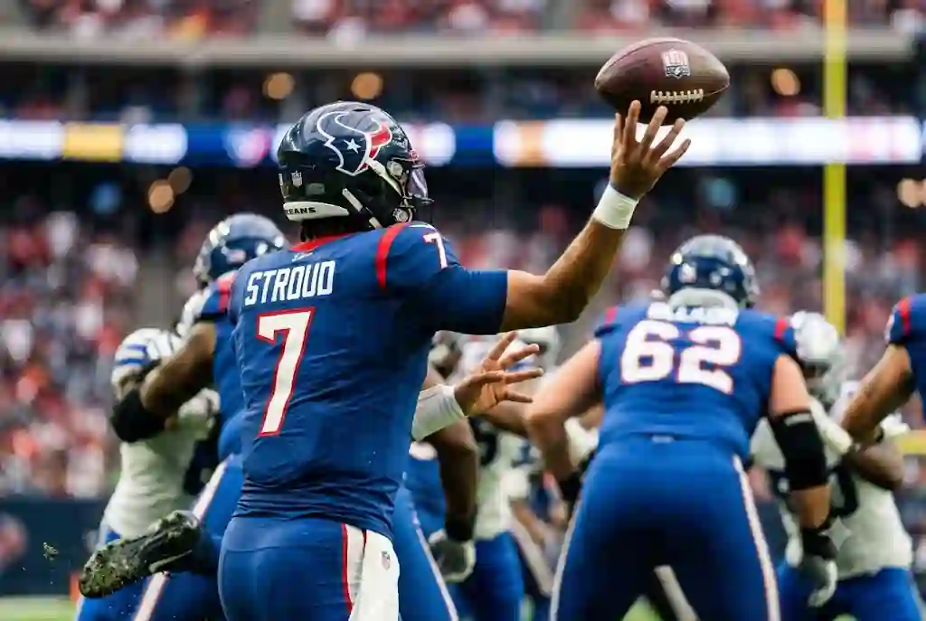 texans vs seahawks match player stats