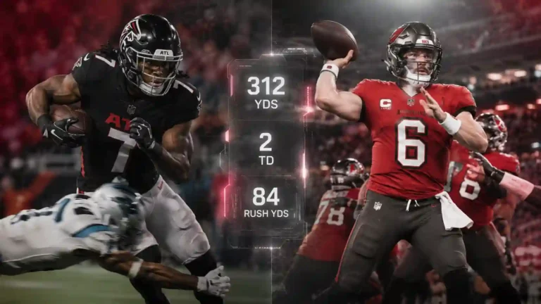 Atlanta Falcons vs Tampa Bay Buccaneers Match Player Stats