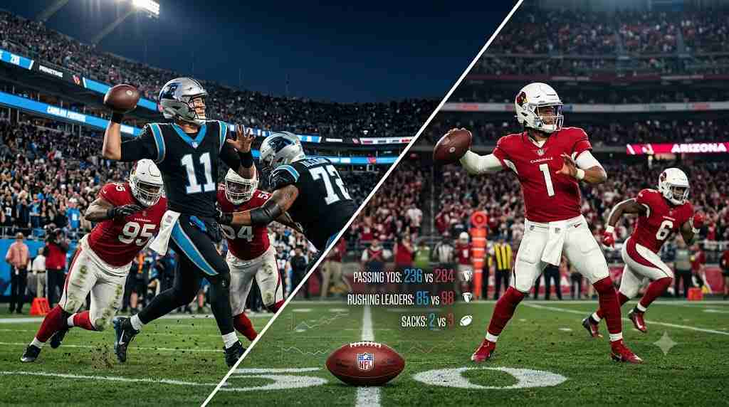 Carolina Panthers vs Arizona Cardinals Match Player Stats