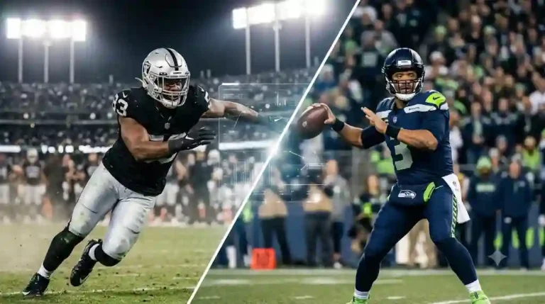 las vegas raiders vs seahawks match player stats